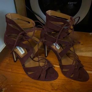 Bae wine Steve Madden heels
